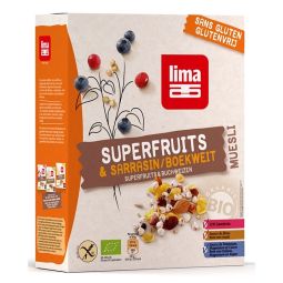 Musli superfructe hrisca fara gluten bio 250g - LIMA