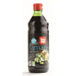 Sos soia tamari continut redus sare bio 250ml - LIMA