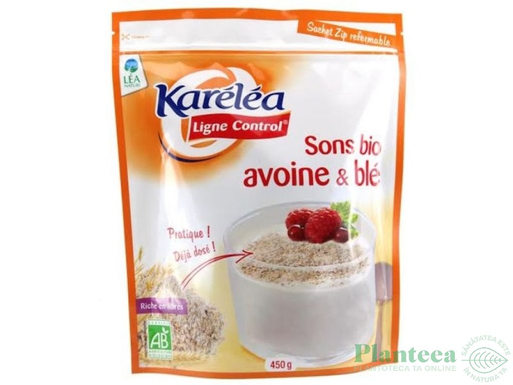 Tarate ovaz grau eco 450g - KARELEA