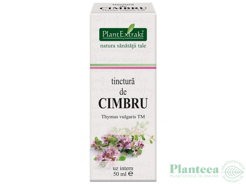 Tinctura cimbru 50ml - PLANTEXTRAKT