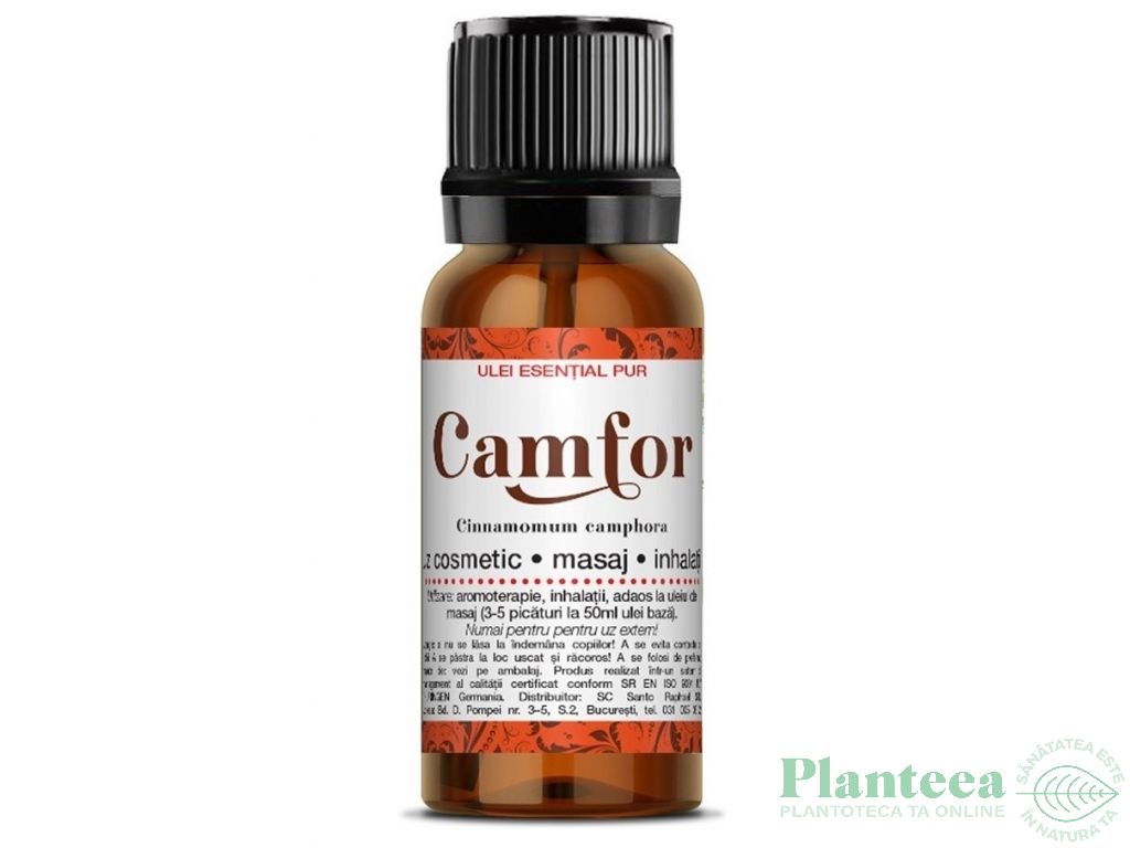 Ulei esential camfor uz extern 10ml - SANTO RAPHAEL