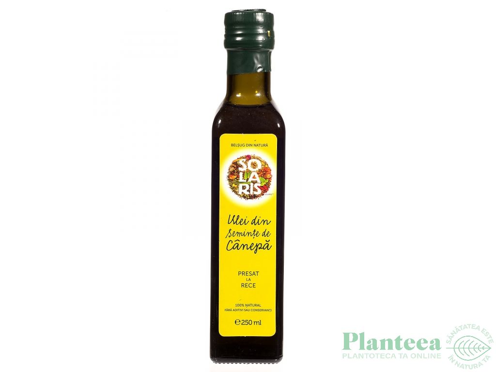 Ulei canepa marasca 250ml - SOLARIS