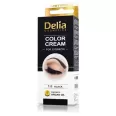 Crema coloranta gene sprancene 1.0 negru 15ml - DELIA