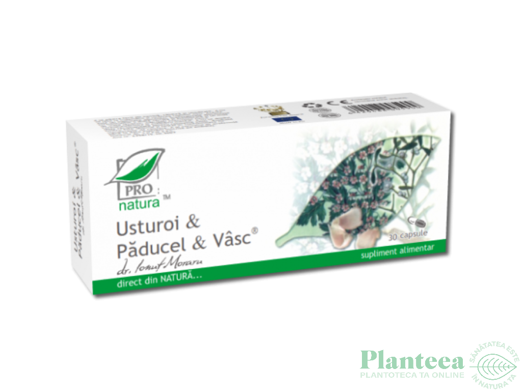 Usturoi paducel vasc 30cps - MEDICA