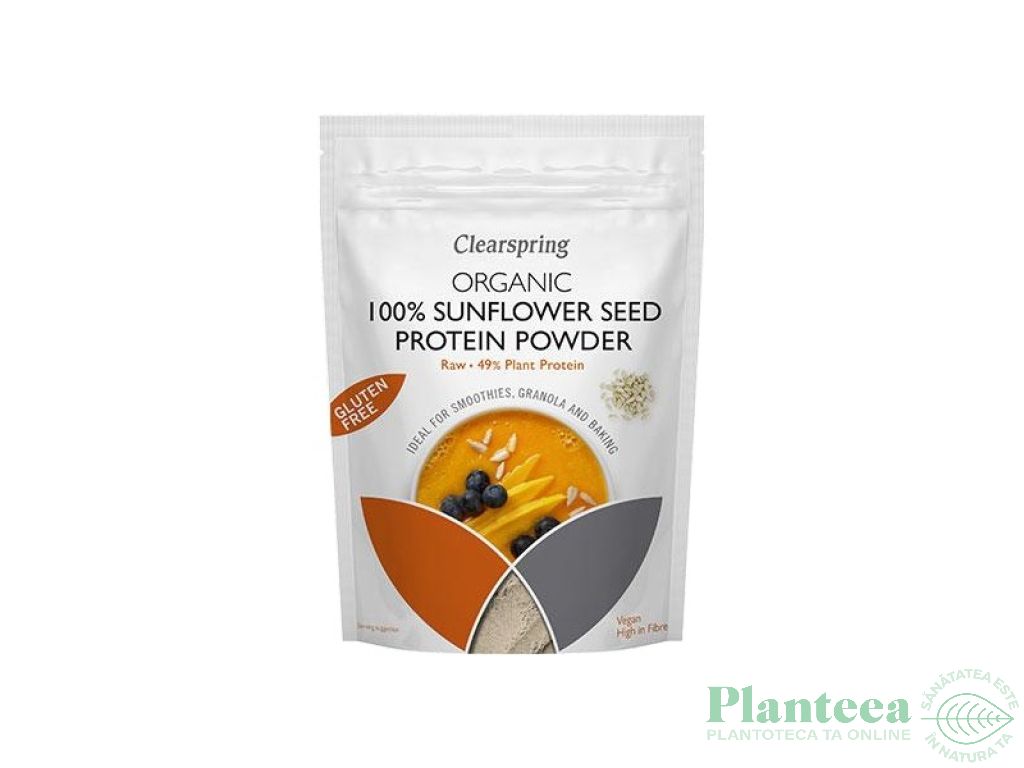 Pulbere proteica fl soarelui eco 350g - CLEARSPRING