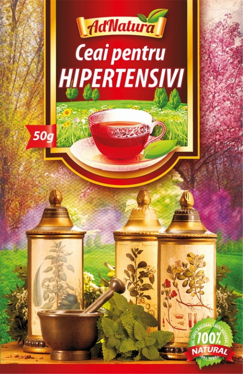 Ceai hipertensivi 50g - ADNATURA