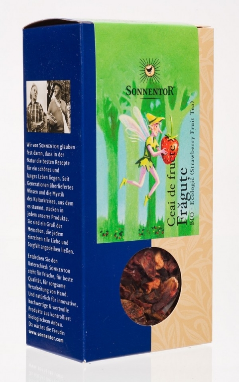 Ceai cu fragute eco 100g - SONNENTOR