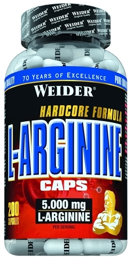 Larginina 5000mg 200cps - WEIDER