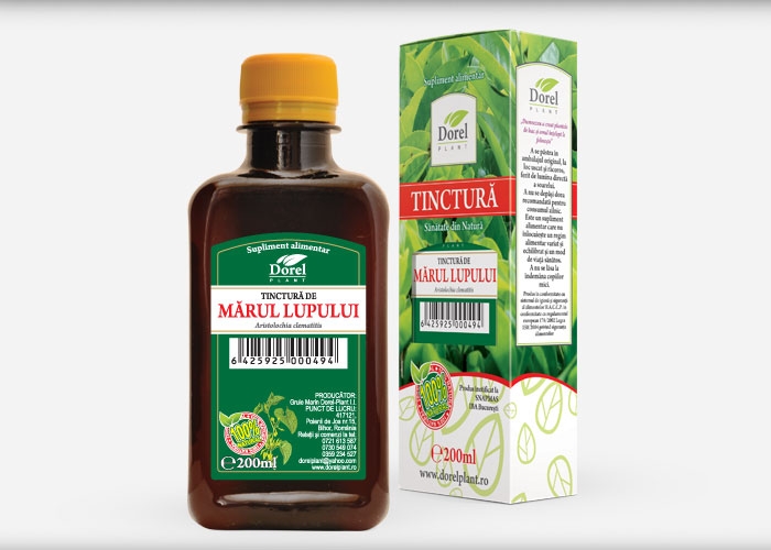 Tinctura marul lupului 200ml - DOREL PLANT