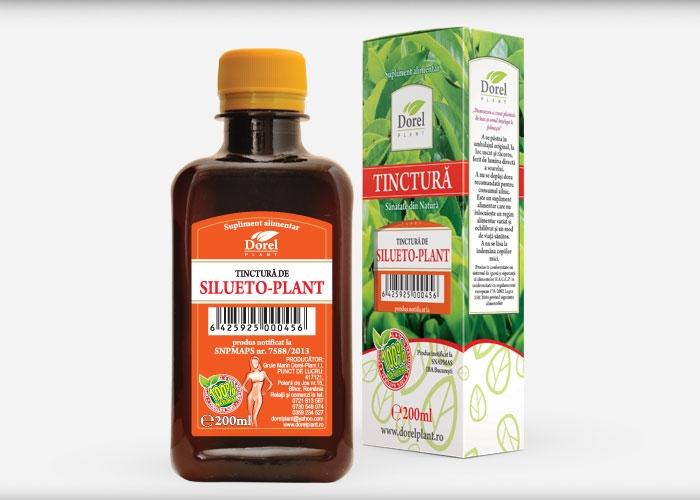 Tinctura Silueto plant 200ml - DOREL PLANT