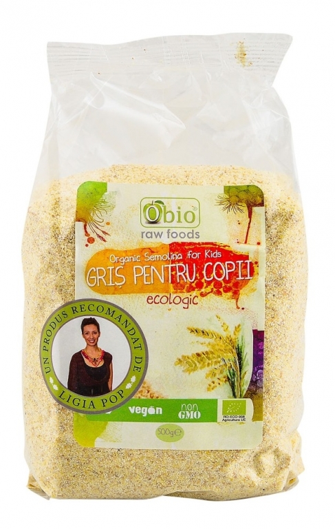 Gris spelta einkorn pt copii eco 500g - OBIO