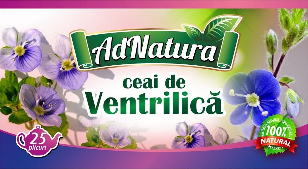 Ceai ventrilica 25dz - ADNATURA