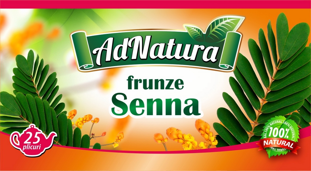 Ceai senna frunze 20dz - ADNATURA