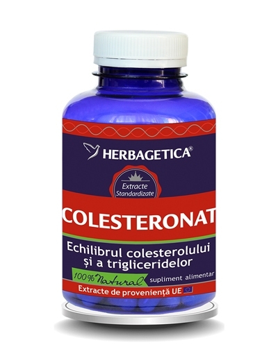 Colesteronat 120cps - HERBAGETICA
