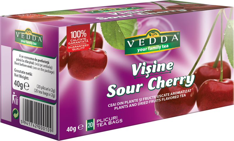 Ceai cu visine 20dz - VEDDA