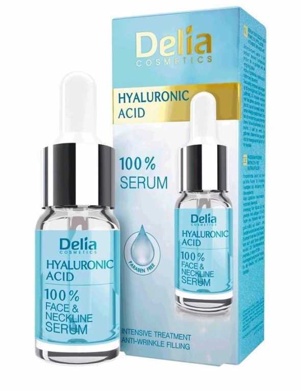 Ser fata decolteu acid hialuronic 10ml - DELIA