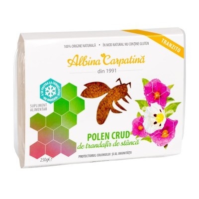 Polen crud trandafir salbatic caserola 250g - ALBINA CARPATINA