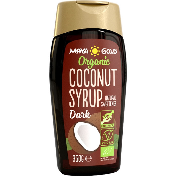 Indulcitor sirop cocos dark eco 350g - MAYA GOLD