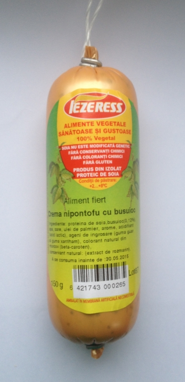 Crema nipontofu busuioc 150g - IEZERESS